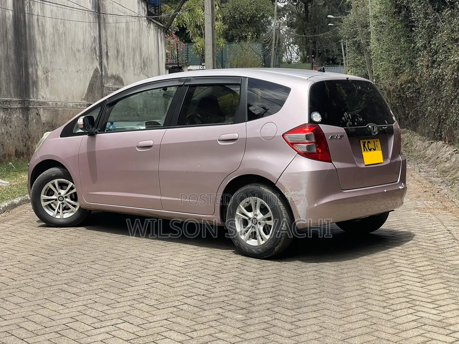 Honda Fit Sport 2009 Pink