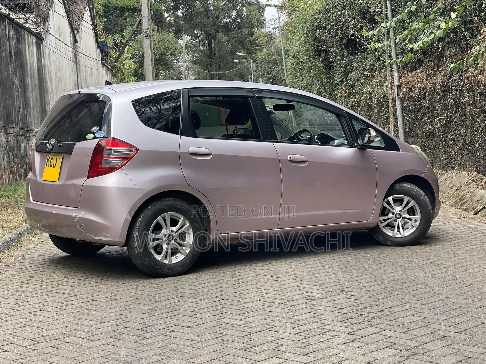Honda Fit Sport 2009 Pink