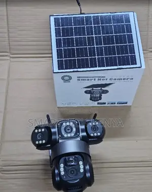 Triple Lens Wifi Solar Powered Outdoor Wirelss 3 Lens CCTV Camera