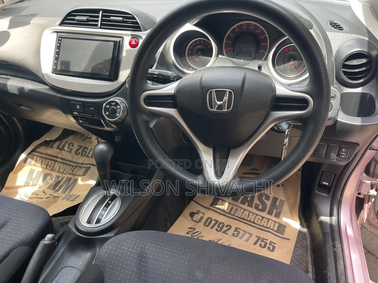 Honda Fit Sport 2009 Pink