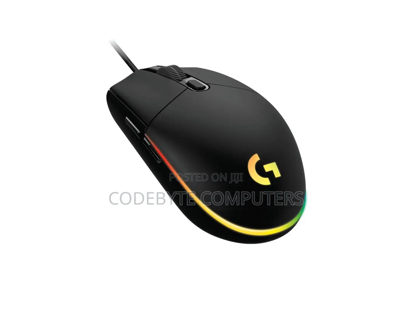 Logitech G102 LIGHTSYNC RGB 6 Button USB Gaming Mouse - Black -