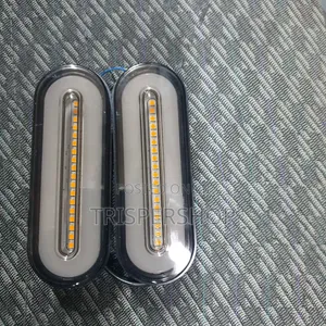 3-in-1 Neon Halo Ring LED Trailer/Truck Tail Lights.