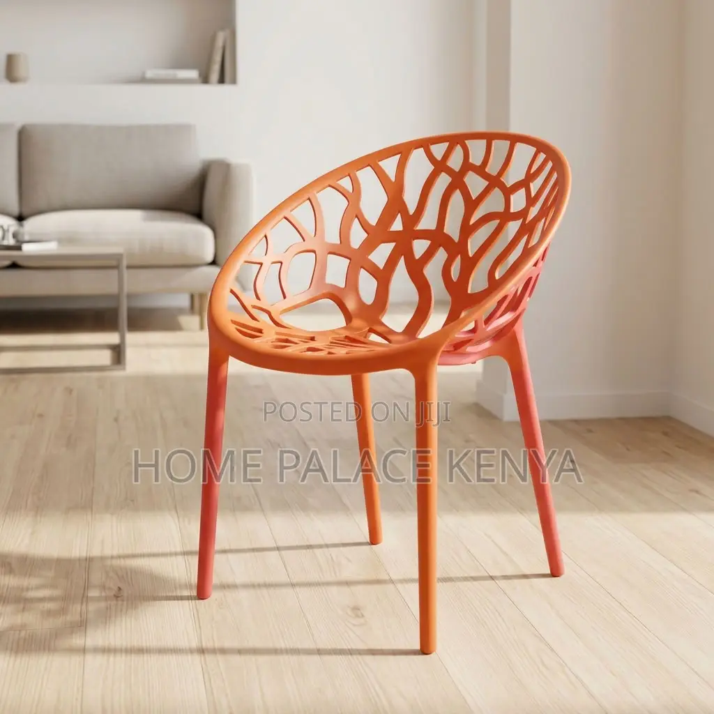 Plastic Chair; Stackable Plastic Chair for Space Saving Storage