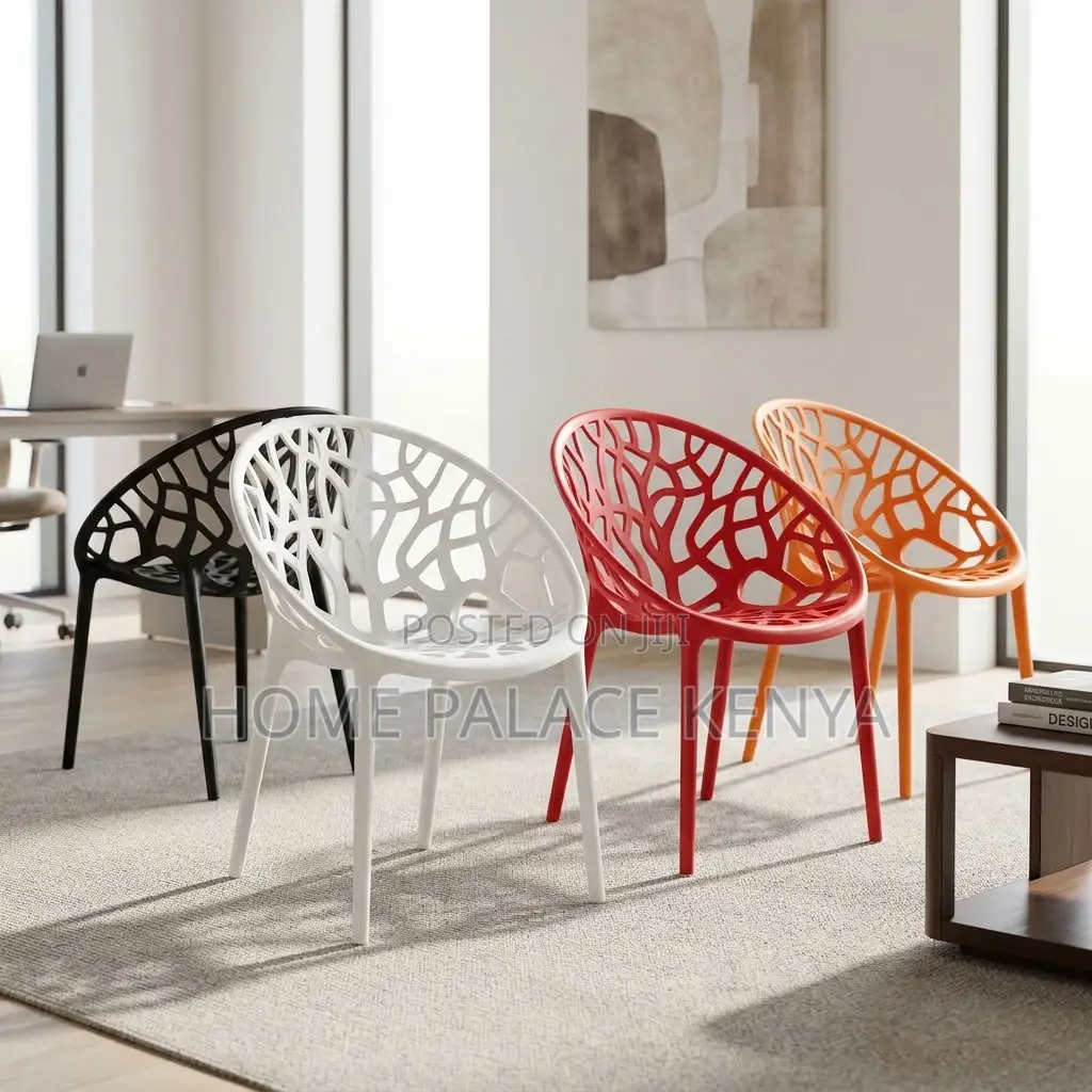 Plastic Chair; Stackable Plastic Chair for Space Saving Storage