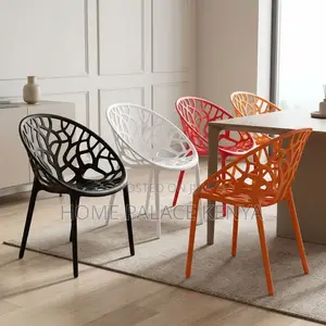 Plastic Chair; Stackable Plastic Chair for Space Saving Storage