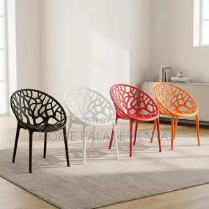 Plastic Chair; Stackable Plastic Chair for Space Saving Storage