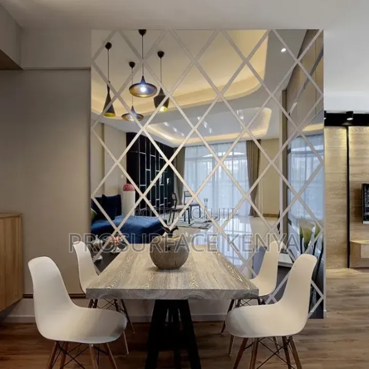 Diamond Acrylic Mirrors for Home Makeovers