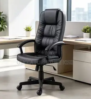 Comfortable High Back Adjustable PU Leather Boss Chair