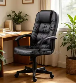 Comfortable High Back Adjustable PU Leather Boss Chair
