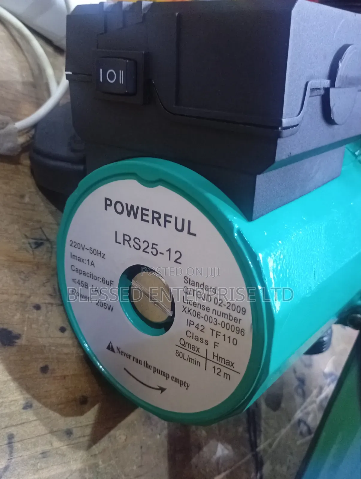 Heavy Duty Powerful Circulation Pump 85l Per Minutes