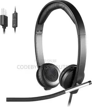 Logitech H650e Business Stereo USB-A Headset With Noise Cancelling Mic