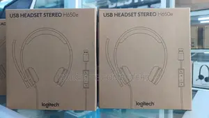Logitech H650e Business Stereo USB-A Headset With Noise Cancelling Mic