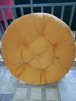 High-Density Round Floor Pillow