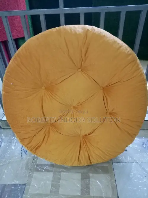 High-Density Round Floor Pillow
