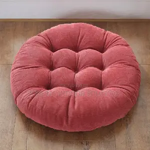 Chic Circular Floor Pillow