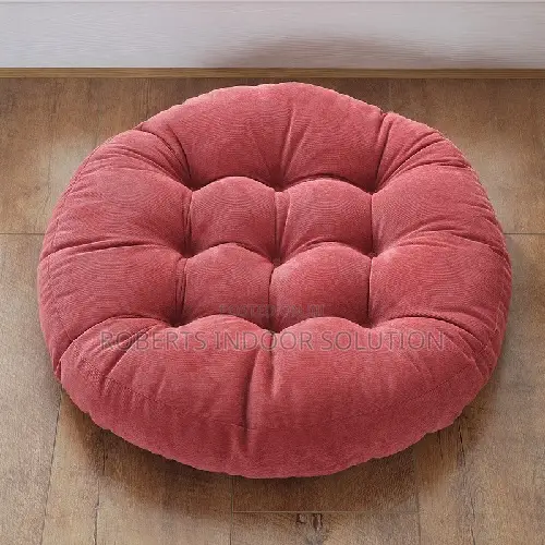 Chic Circular Floor Pillow