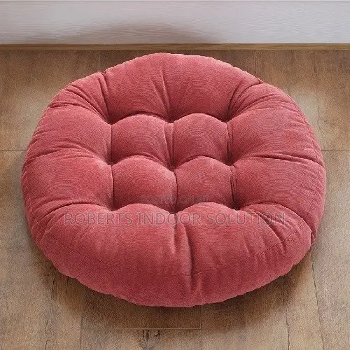 Chic Circular Floor Pillow