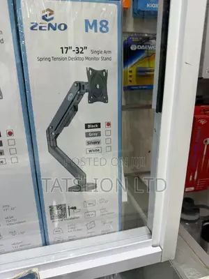 Zeno M8 Single Monitor Arm Stand Mount