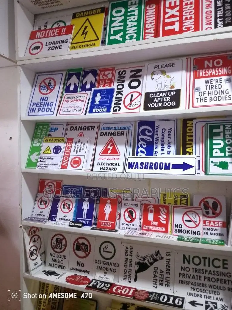 Custom-Made Signages & More