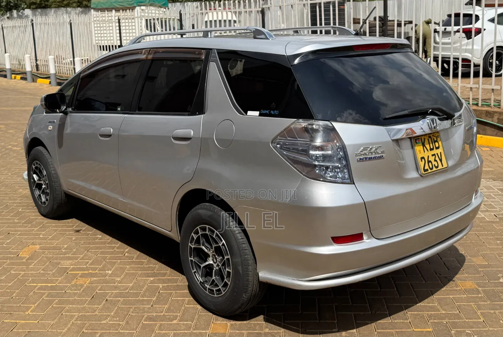 Honda Fit Shuttle 2012 White