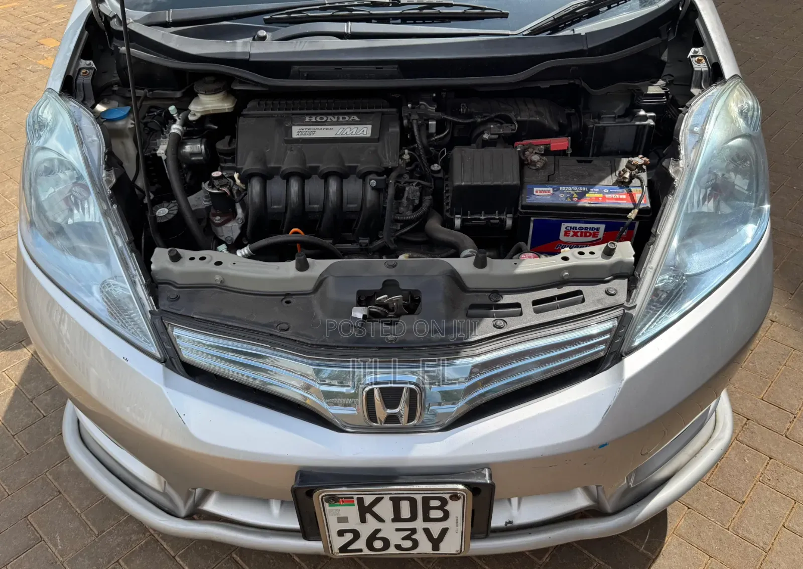 Honda Fit Shuttle 2012 White