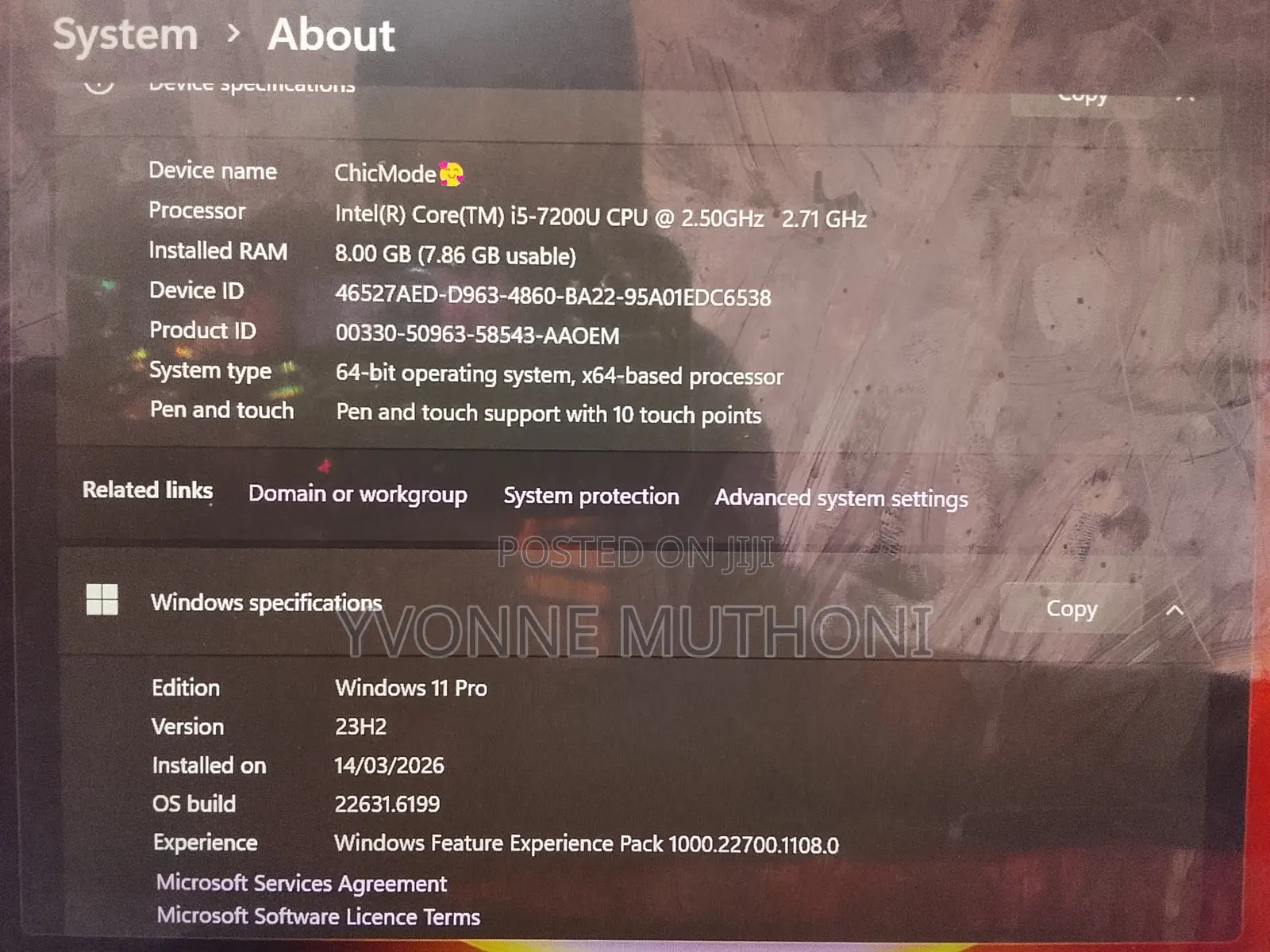 Laptop Lenovo ThinkPad X1 Yoga 8GB Intel Core i5 SSD 256GB