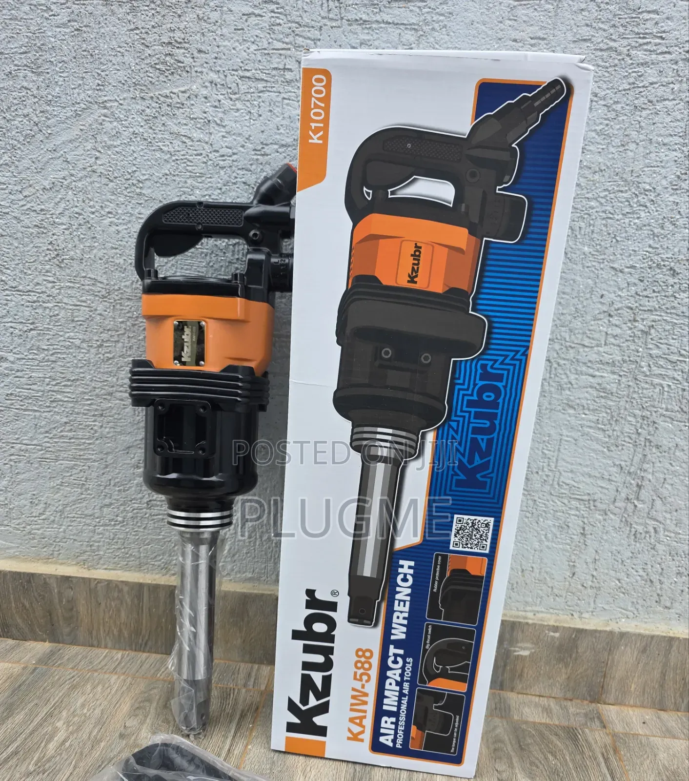 KZUBR K10700 1 Inch Air Impact Wrench