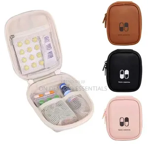 Portable Travel Medicine & First Aid Bag