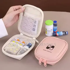 Portable Travel Medicine & First Aid Bag