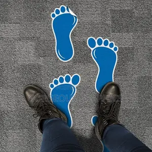 Floor Graphic Footprints
