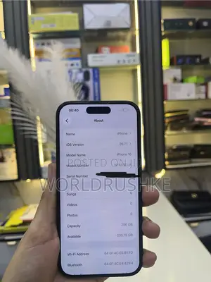 Apple iPhone 16 256 GB Black