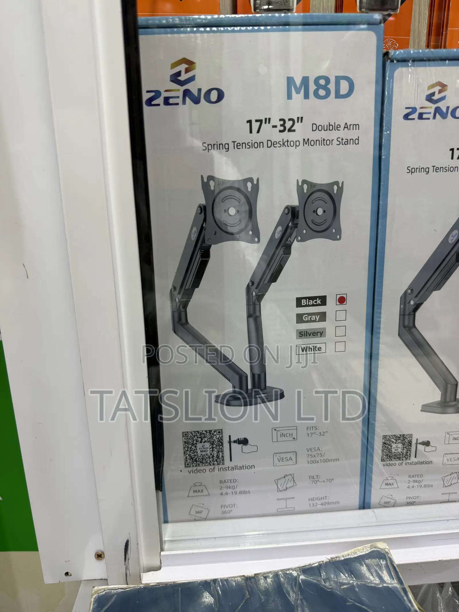 Double Monitor Stand Mount Arm