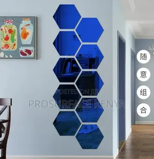 Hexagonal Mirror Set for Geometric Wall Arrangements
