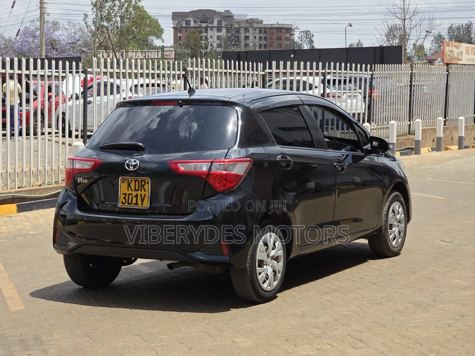 Toyota Vitz 2017 Black