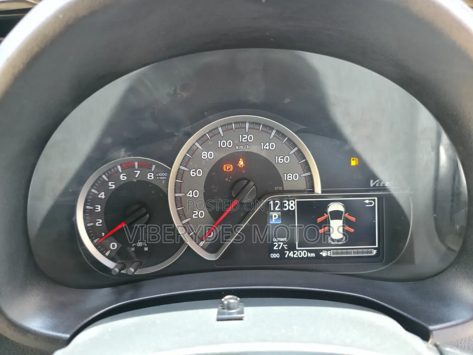 Toyota Vitz 2017 Black