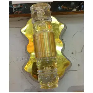 Modern Gold Crystal Bubble LED Wall Bracket Light