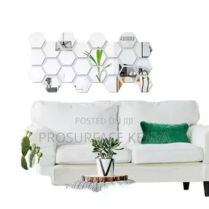 Hexagonal Mirrors for Creative Geometric Wall Designs