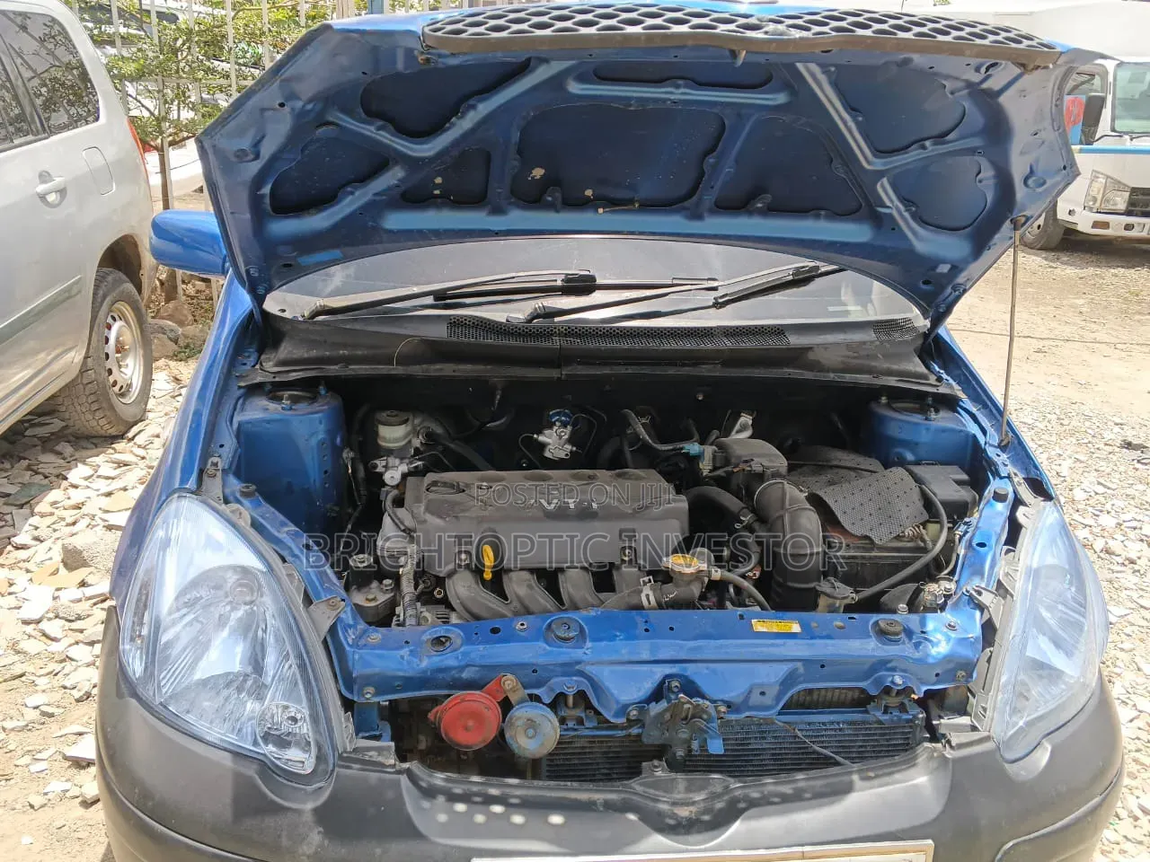 Toyota Vitz 2007 Blue