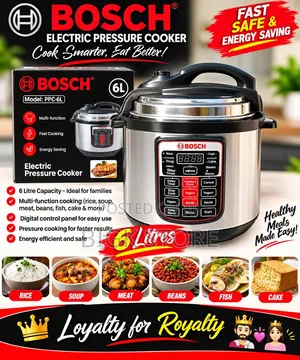 *6 Litre Bosch Electric Pressure Cooker