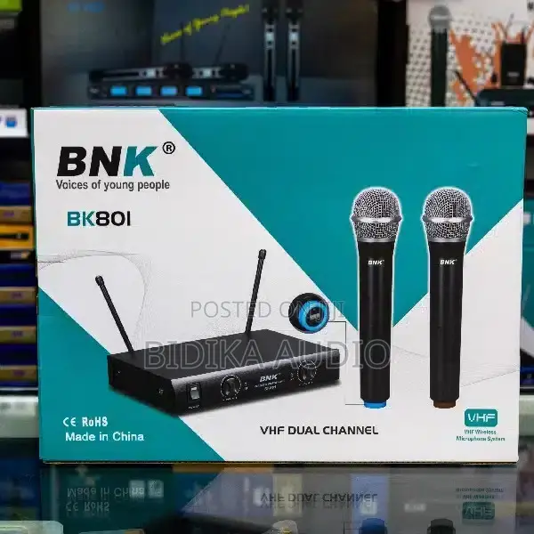 BNK BK801 Wireless Microphone