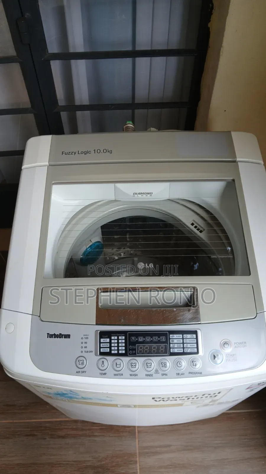 LG 10kg Top Load Wasing Machine