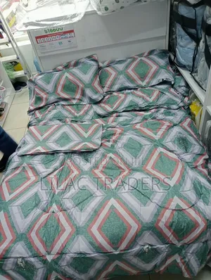 Premium 6 by 6 Cotton Duvet Set – 245cm X 240cm Ney