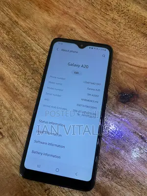Samsung Galaxy A20 32 GB Graphite