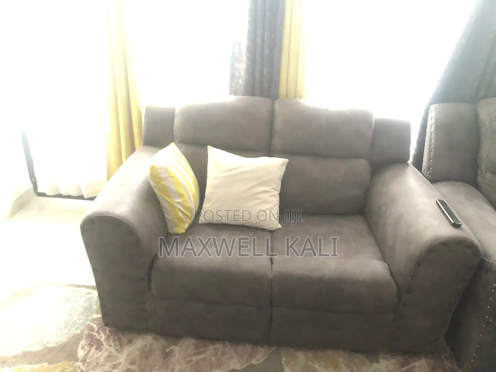 Semi Recliner Sofas and Dining Table