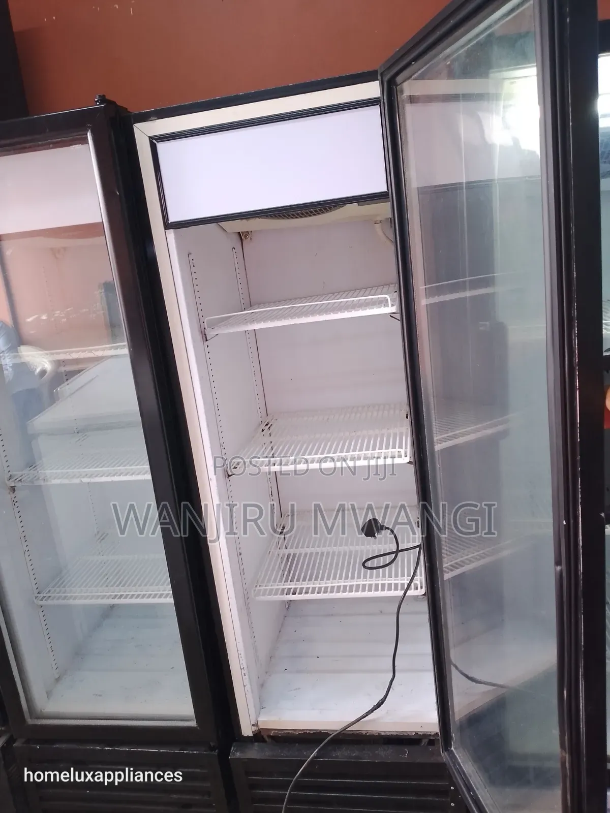 Display Fridge/ Chiller Black in Colour