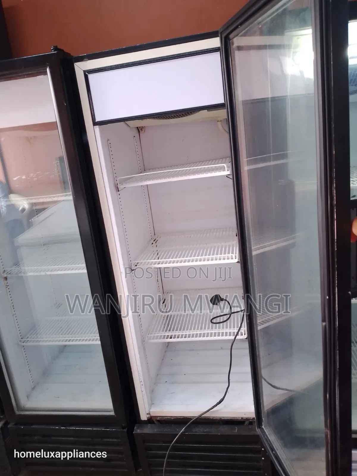 Display Fridge/ Chiller Black in Colour