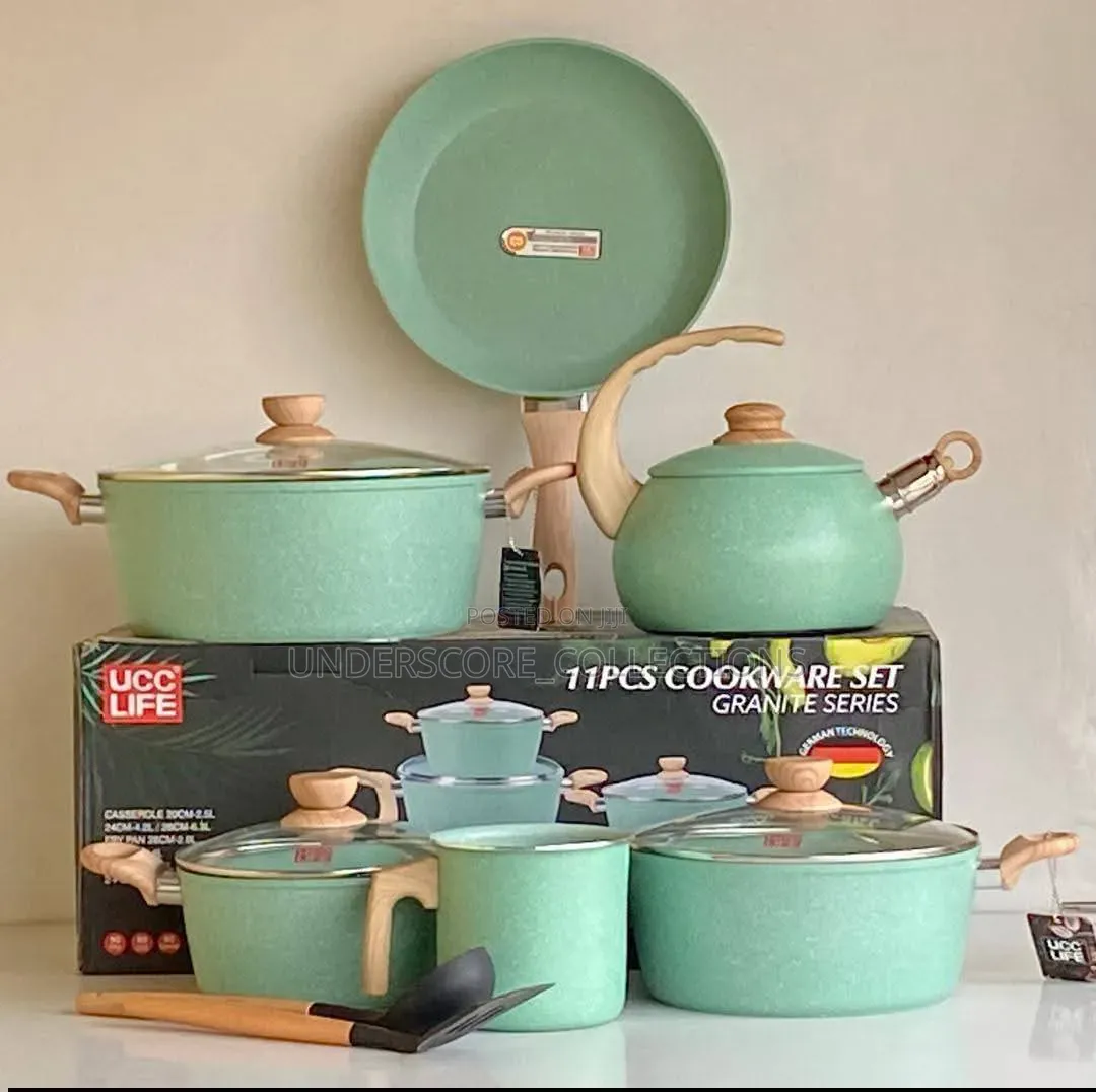 *11 PCS Granite Cookware Set / Cooking Pot