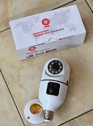 Wifi PTZ Double Lens Bulb Camera