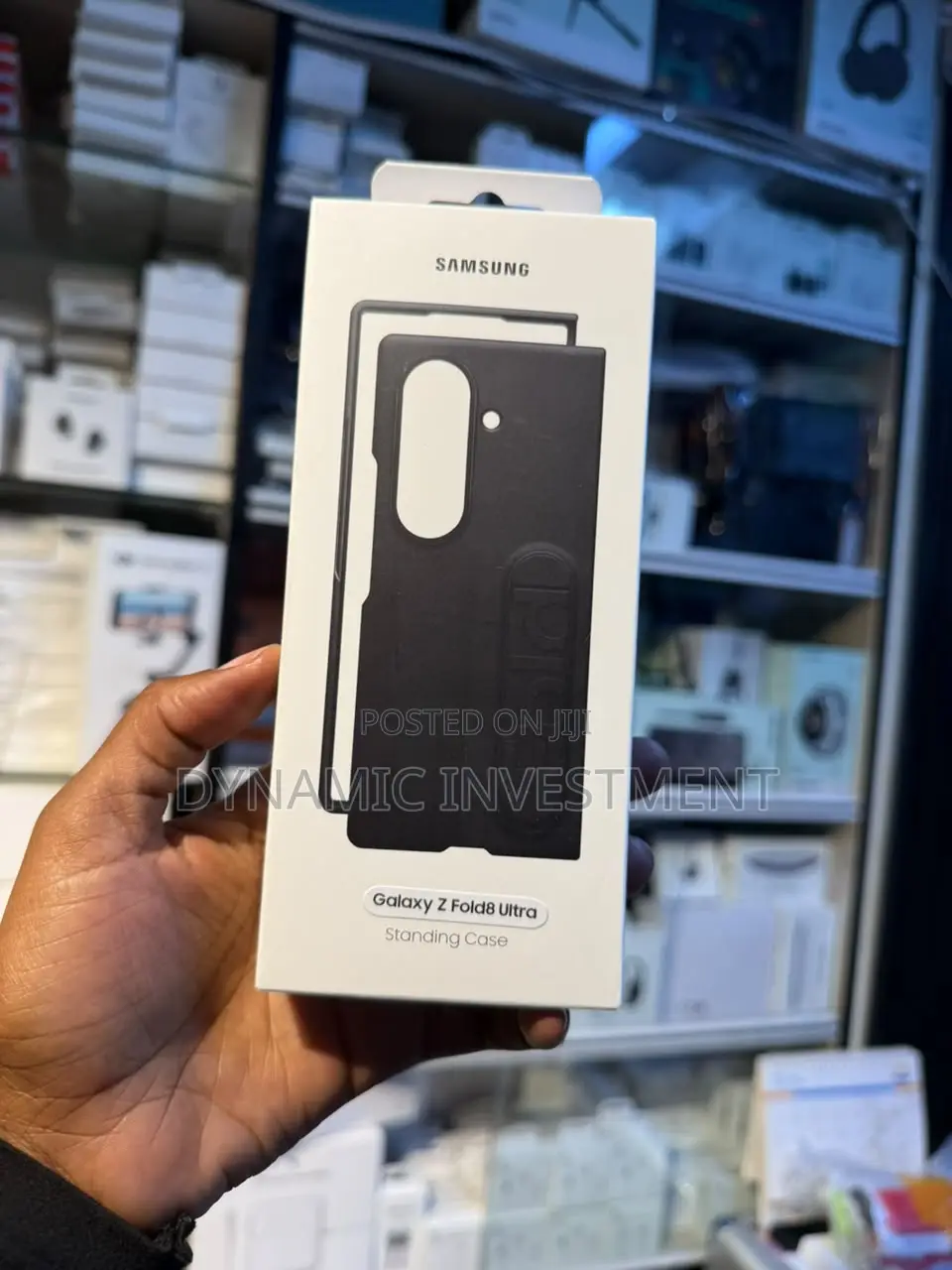 Samsung Galaxy Z Fold 8 Ultra Standing Case/Cover Metal Camera Ring