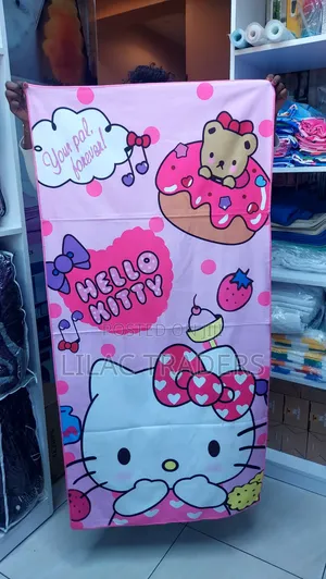 Large Cartoon Bath Towels for Kids & Adults Ney